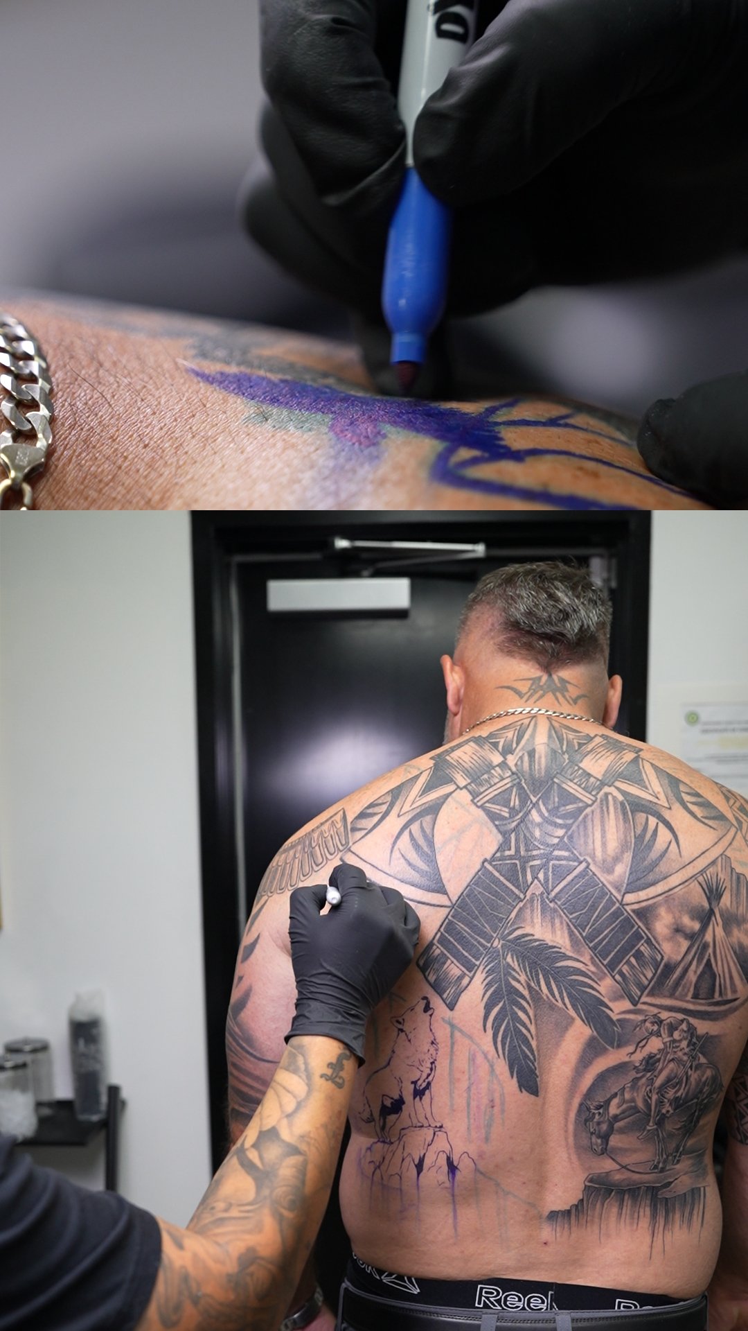 Chris – Tattoo Process